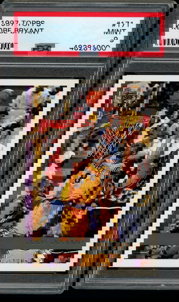 1997 Topps #171 Kobe Bryant PSA Mint 9