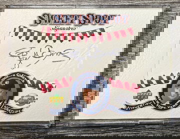 2001 Upper Deck Sweet Spot Signatures Roger Clemens Auto