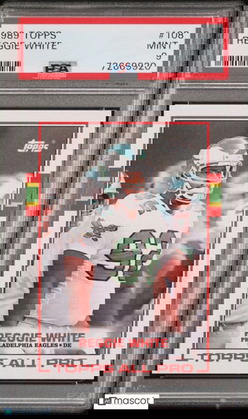 1989 Topps Reggie White #108 PSA 9