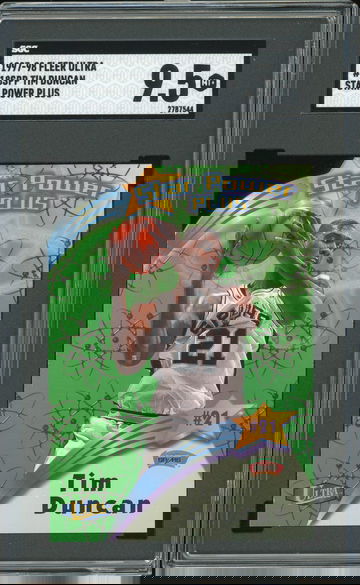 Tim Duncan 1997-98 Fleer Ultra Star Power Plus SGC 9.5 Mint Plus Rookie #17SPP