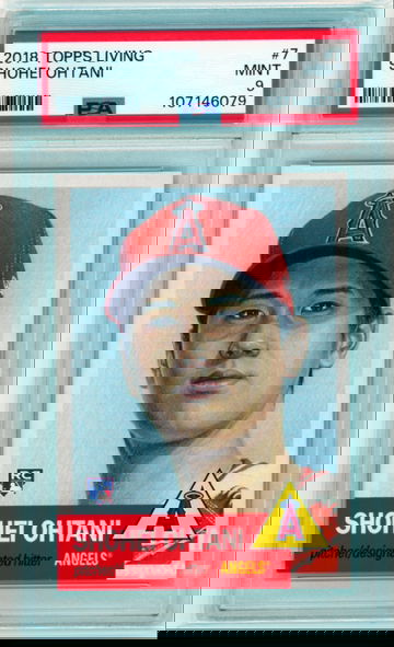 2018 Topps Living #7 Shohei Ohtani PSA 9 MINT!