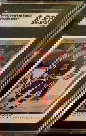 1990-91 O-Pee-Chee Premier Hockey Mats Sundin #114 RC