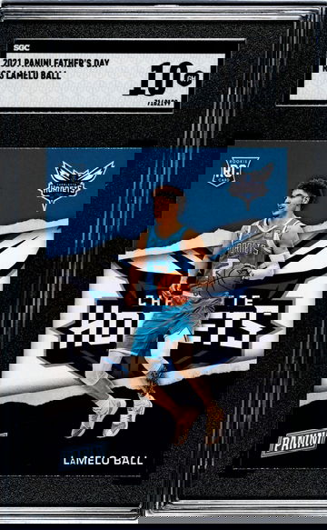 2021 Panini Father's Day #RC3 Lamelo Ball SGC 10