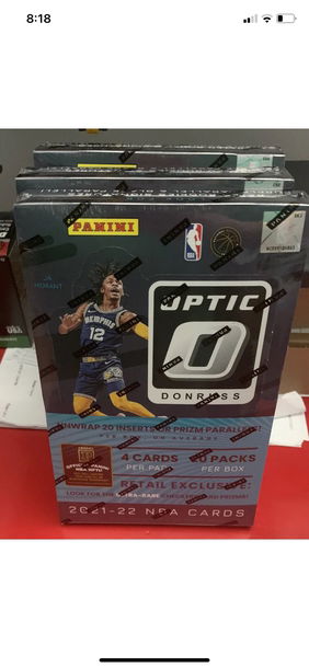 2021-2022 Optic Retail Box - Lot of 3