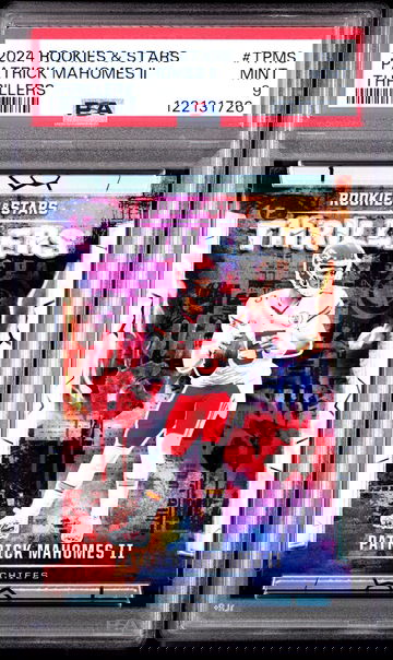 2024 Panini Rookies & Stars Thrillers Patrick Mahomes II #TPMS PSA 9