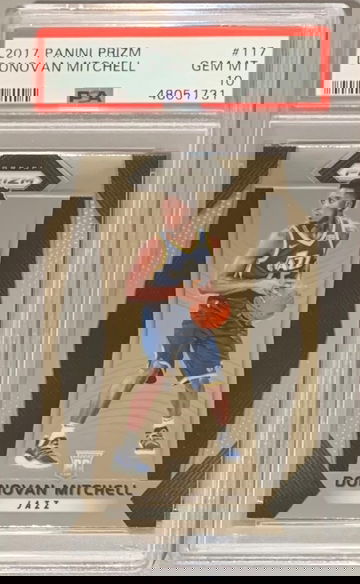 2017 Prizm Donovan Mitchell #117 PSA 10