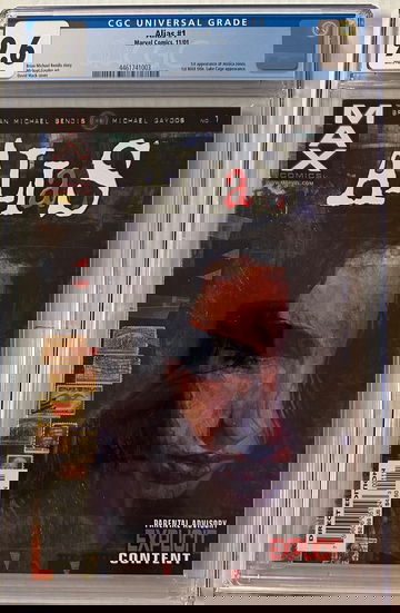 Alias #1 CGC 9.6 1st Jessica Jones Max Marvel 2001