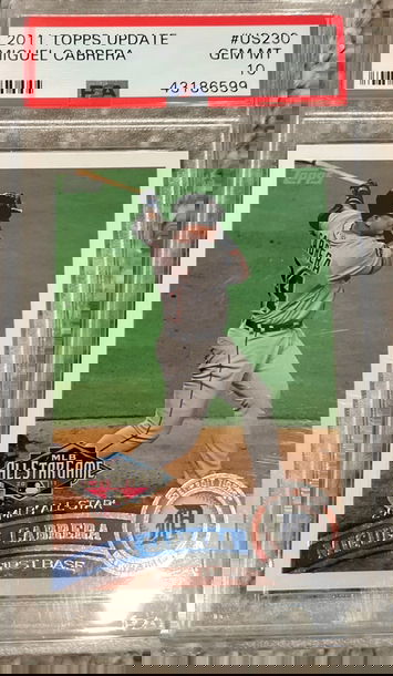 Miguel Cabrera 2011 Topps Update PSA 10