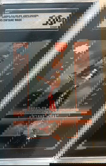 Dwyane Wade 2003-04 Upper Deck Rookie Exclusives SGC 10