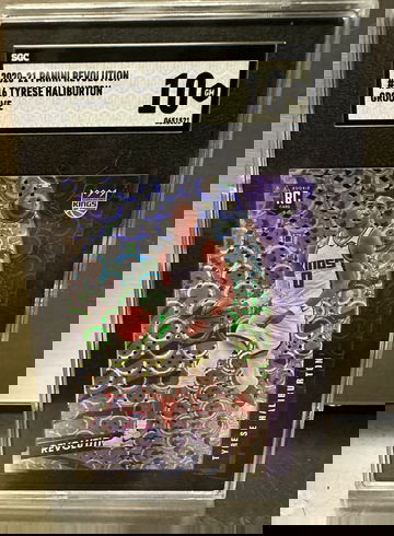 2020-21 Revolution GROOVE Tyrese Haliburton Rookie SGC 10!! 🔥🏀