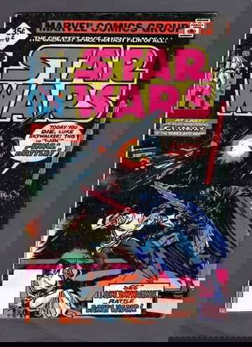 1977 Star Wars #6 Marvel Comics 35 Cent Reprint Variant