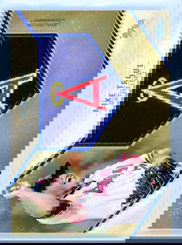 2019 Topps Retro Hat Logo Patch RHLP-MT Mike Trout Gold