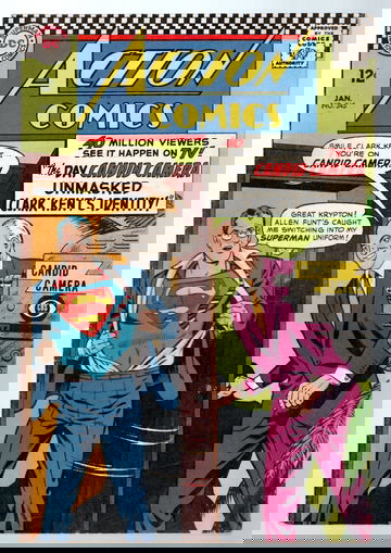 1969 DC Action Comics # 345 12 Cent Superman Candid Camera VF-