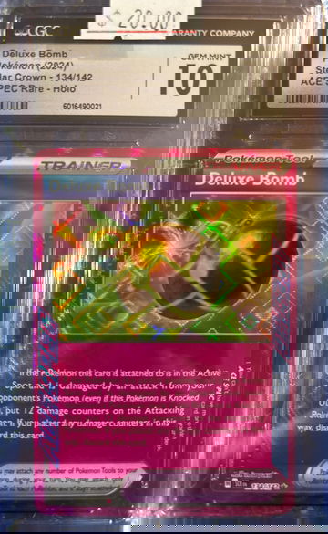 2024 Pokémon Deluxe Bomb Stellar Crown 134/142 CGC 10 Gem Mint