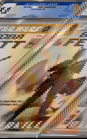 STAR WARS: BOBA FETT - OVERKILL #nn  DARK HORSE COMICS 2006  CGC 9.0  WHITE PAGES!!