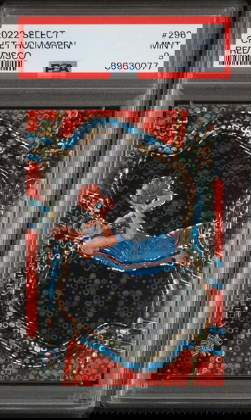 2022 Chet Holmgren Red Disco Courtside RC /49