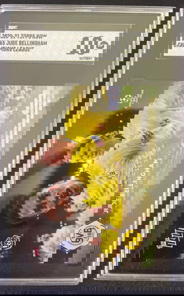 2020-21 Topps Now Jude Bellingham Champions League #065 10 GM