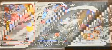 John Elway 3 Card Lot