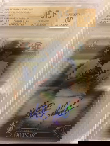 Fernando Tatis Jr 2016 Bowman Chrome