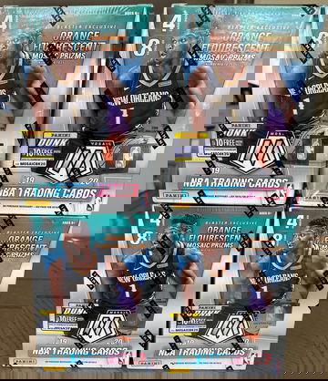 2019-20 Mosaic Blaster 4-Box Sealed Lot