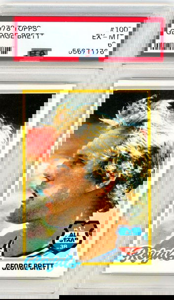 1978 Topps George Brett #100 PSA 6 P1319