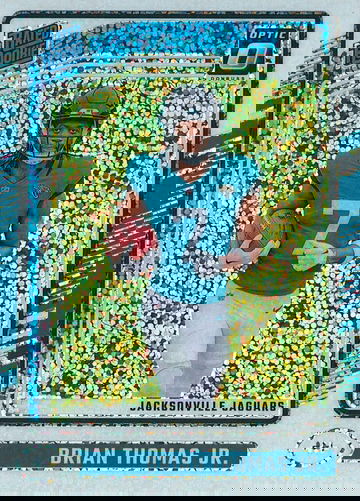 2024 Donruss Optic Brian Thomas Jr. #214 White Sparkle Holo Rated Rookie JAGUARS