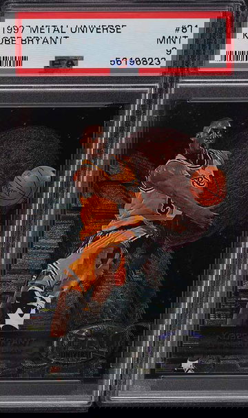 1997 Metal Universe Kobe Bryant #81 PSA 9 Mint