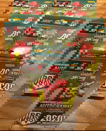 2020 football mosaic hanger lot 5