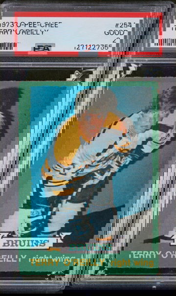 1973 O-Pee-Chee Terry O'Reilly #254 PSA 2