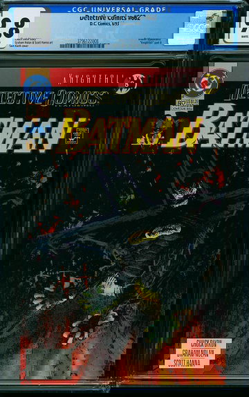 DETECTIVE COMICS #662, CGC 9.8 NM/MT