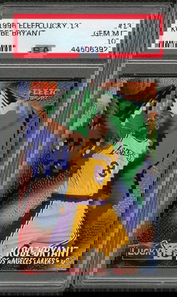 Kobe Bryant 1996 Fleer Lucky 13 PSA 10