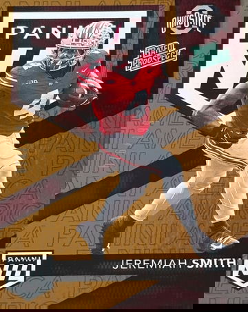 Jeremiah Smith 2025 Panini NSCC Silver Packs NIL Orange /199 #NIL5 Buckeyes