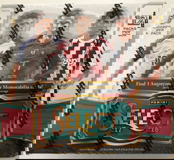 2017 Panini Select Soccer Hobby Box Sealed (SHIPPING FROM JAPAN VIA EXPRESS COURIER)