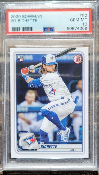 Bo Bichette 2020 Bowman RC PSA 10 Gem Mint