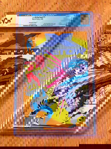 X-FACTOR #40 NEWSSTAND EDITION CGC 9.6 NM+ WP 1989 early Rob Liefeld Marvel art