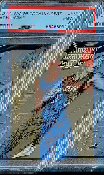 2014 SP ZACH LAVINE Panini Totally Certified PSA 9 POP 6 Rookie RC #152