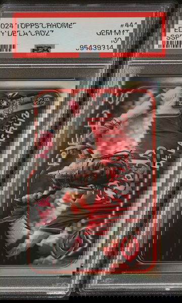 2024 Topps Chrome SSP Elly De La Cruz #44 RC PSA 10