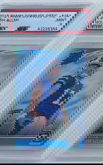 2018 Panini Donruss Optic Holo #154 Josh Allen mint PSA 9