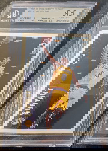 1996 Upper Deck Collectors Choice Kobe Bryant BGS 9.5