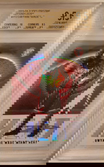 Dwyane Wade Topps Pristine Refractors /1999