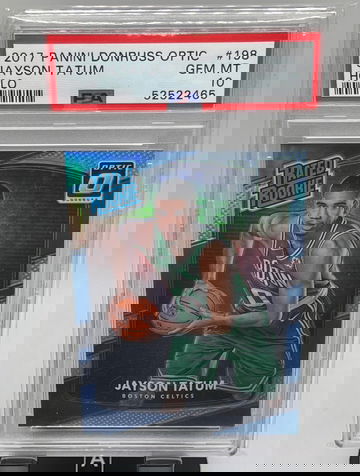 2017 Jayson Tatum Optic Holo Prizm Rookie RC PSA 10 