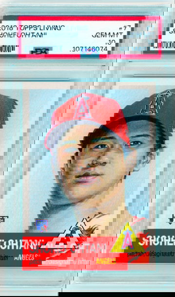 2018 Topps Living #7 Shohei Ohtani PSA 10 GEM MINT!