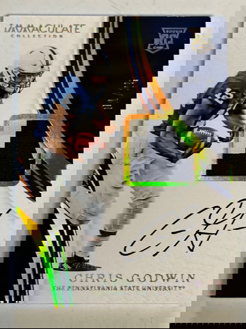 Chris Godwin 2017 Immaculate Signature Rookie Patch 