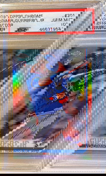 2019 Topps Chrome Vladimir Guerrero Jr. Refractor PSA 10 #201