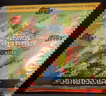 2020-21 Topps Chrome Bundesliga Match Attax Soccer Hobby Box UK Exclusive
