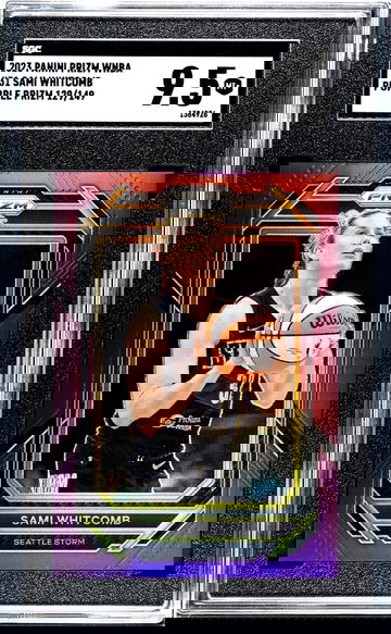 2023 Prizm #31 Sami Whitcomb Purple Prizm /149 SGC 9.5