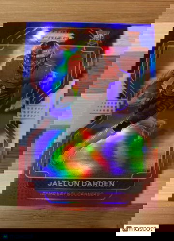 2021 Panini Prizm Jaelon Darden Red White Blue Rookie #363 Buccaneers