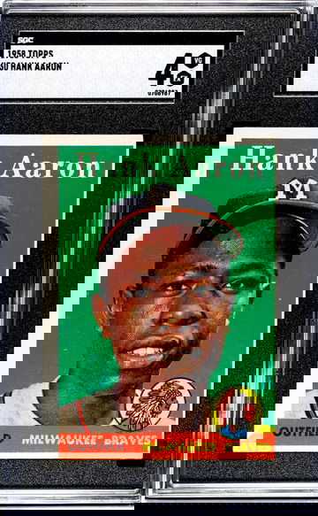 1958 Topps Hank Aaron SGC 4