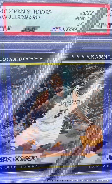 2012-13 Panini Hoops #236 Kawhi Leonard San Antonio Spurs RC Rookie PSA 9 MINT