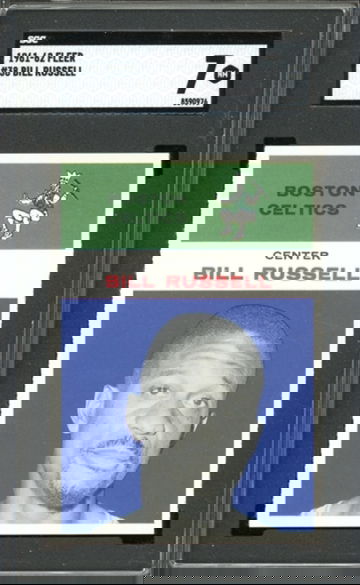 1961 Fleer Bill Russell SGC 7